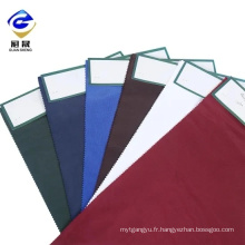 75D * 75D 100% Polyester Super Poly/Tissu Tricot pour Vêtements de Sport Uniforme Scolaire Coloré